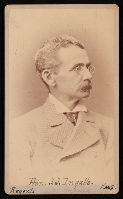 Portrait de John James Ingalls - Samuel Montague Fassett