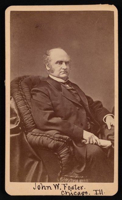 Portrait de John Wells Foster 1815-1873, entre 1872 et 1873 - Samuel Montague Fassett