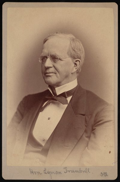 Portrait de Lyman Trumbull 1813-1896, 1877 - Samuel Montague Fassett