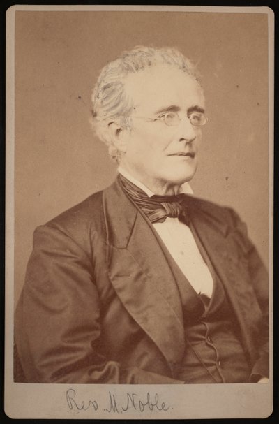 Portrait du Révérend Mason Noble 1809-1881, entre 1876 et 1880 - Samuel Montague Fassett