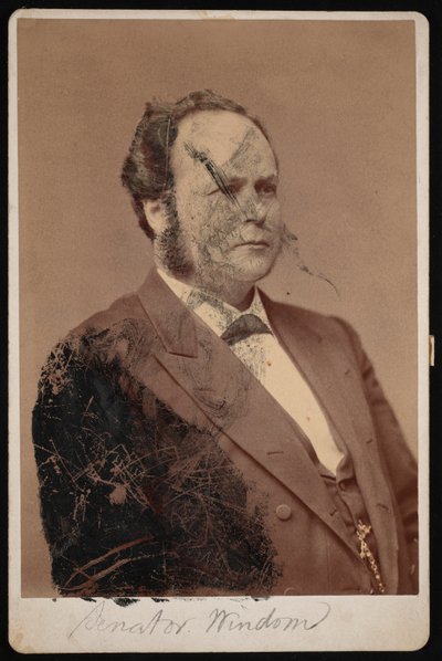 Portrait de William Windom - Samuel Montague Fassett