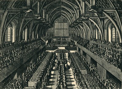 Le dîner de couronnement de Jacques II dans le Westminster Hall - Samuel Moore