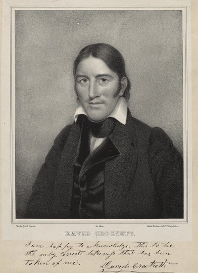 David Crockett (c.1835) - Samuel Osgood
