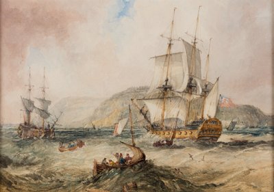 Scène de Mer - Samuel Owen