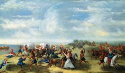 Le massacre de Fort Dearborn le 15 août 1812 - Samuel Page
