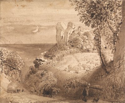 Scène pastorale - Samuel Palmer