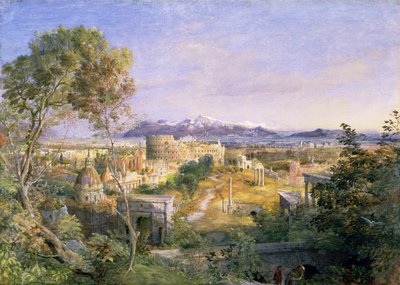 Vue de la Rome antique, 1838 - Samuel Palmer