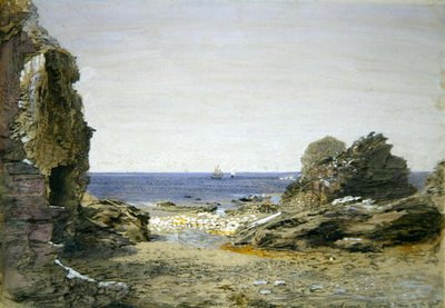 Chemins de traverse, près de Tintagel, Cornouailles - Samuel Palmer