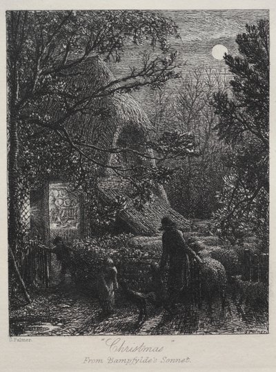 Noël (Pliant le dernier mouton) - Samuel Palmer