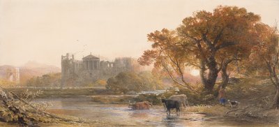 Soirée en Italie, la villa déserte, 1845 - Samuel Palmer