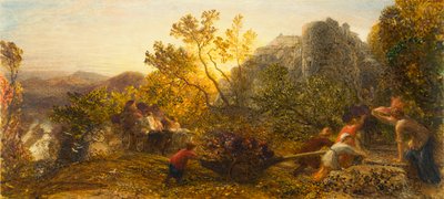 Récolte dans le vignoble, 1859 - Samuel Palmer