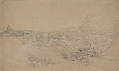 Rome depuis San Spirito - Samuel Palmer