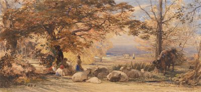 Contentement rustique - Samuel Palmer