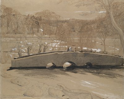 Le Pont à Shoreham, vers 1829 - Samuel Palmer