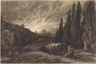 Le laboureur matinal - Samuel Palmer