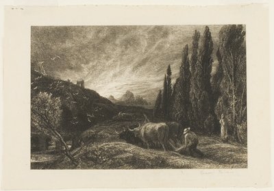 Le Laboureur Matinal - Samuel Palmer