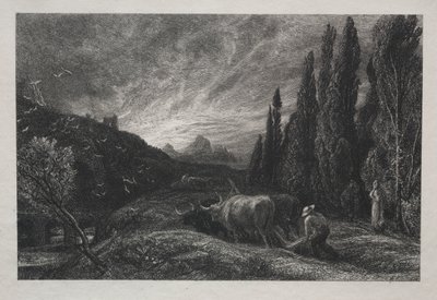 Le laboureur matinal - Samuel Palmer