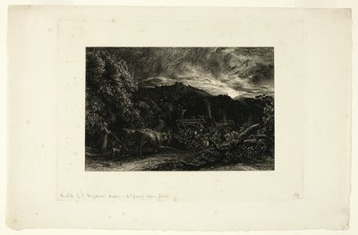 Le berger - Samuel Palmer