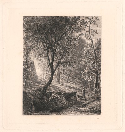 Le chalet du berger - Samuel Palmer