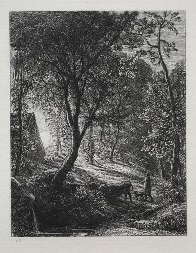 Le Cottage du berger, 1850 - Samuel Palmer