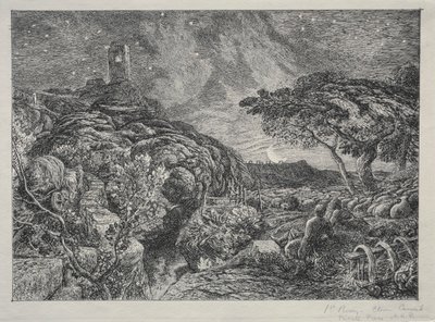 La Tour solitaire - Samuel Palmer