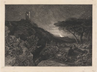 La Tour Solitaire - Samuel Palmer