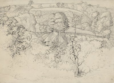 Le Cottage primitif, Shoreham - Samuel Palmer