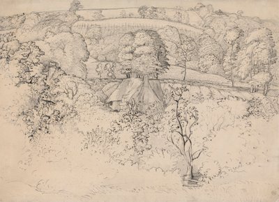 Le cottage primitif, Shoreham - Samuel Palmer