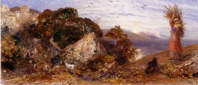 La lune montante - Samuel Palmer