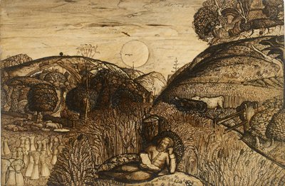 La Vallée épaisse de maïs, 1825 - Samuel Palmer