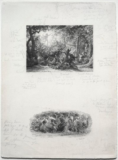 La Vigne, 1852 - Samuel Palmer