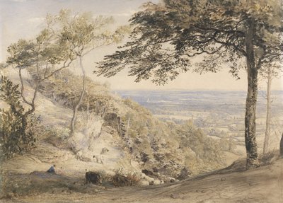 La colline de Wilmot, Kent - Samuel Palmer