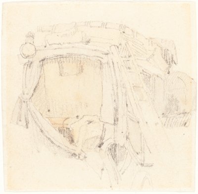 Une calèche - Samuel Prout