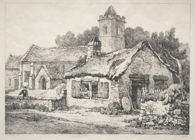 Une Série de Bâtiments Anciens et de Cottages Ruraux dans le Nord de l