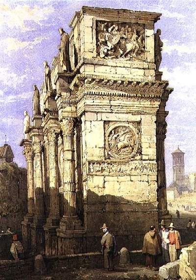 Arc de Constantin - Samuel Prout