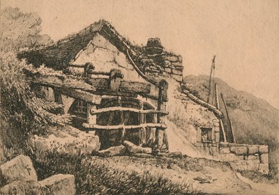 À Tintagel, 1816 - Samuel Prout