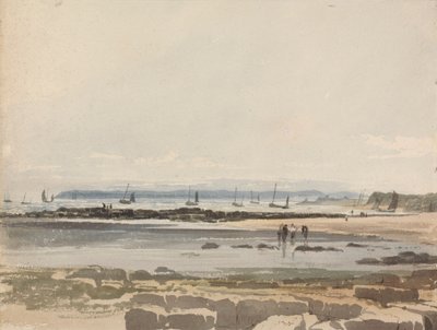 Scène de plage - Samuel Prout