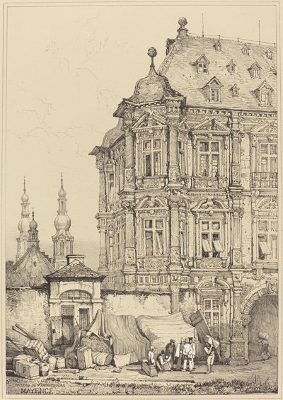 Château de Martinsbourg, Mayence - Samuel Prout