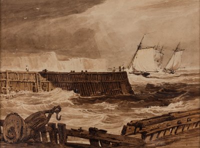 Scène de côte - Samuel Prout