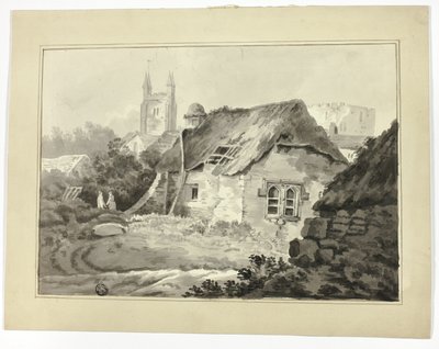 Chalets et clochers - Samuel Prout