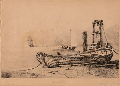 Bateau hollandais - Samuel Prout