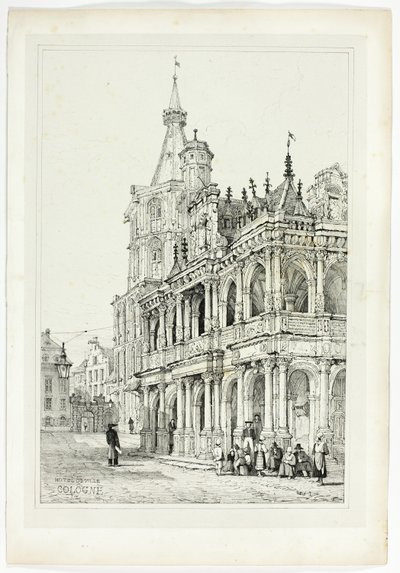 Hôtel de Ville, Cologne - Samuel Prout
