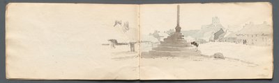 Carnet de croquis : Norham, 1814 - Samuel Prout