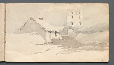 Carnet de croquis : Norham, 1814 - Samuel Prout