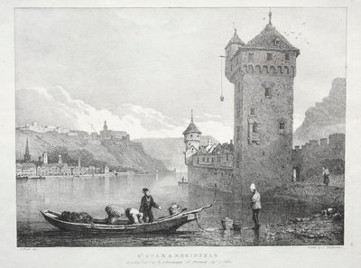 Saint Goar et Rheinfels - Samuel Prout