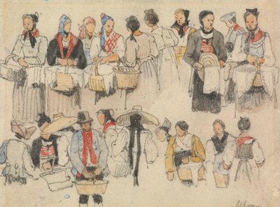 Étude de figures à Ulm - Samuel Prout