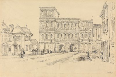 La Porta Nigra, Trèves - Samuel Prout