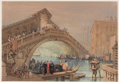 Le Rialto, Venise - Samuel Prout