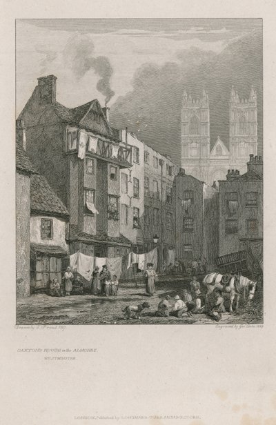La maison de William Caxton - Samuel Prout