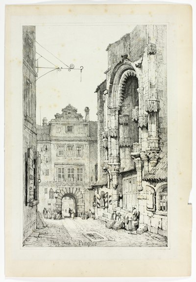 Église de Thein, Prague - Samuel Prout